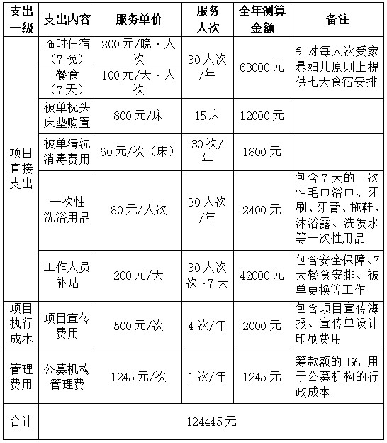 临时庇护预算表.png